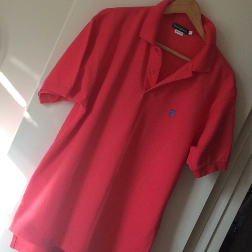 HANG TEEN RED POLO SHIRT FOR MEN SIZE XL